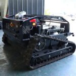 Agricultural Robot Zero Turn Flail Crawler Gasoline Remote Control Lawn Mower 800mm - Image 2