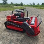 Free Shipping CE EPA Diesel Engine Grass Cutting Machine Agriculture Rubber Tracks Remote Control Robot Lawn Mower - Image 3