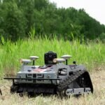 Free Shipping GPS‑RTK Zero Turn Lawn Mower with Tracks for Bush & Slope Use - Image 4