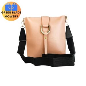 GreenBladeMowers Pink BOB Cross‑Body Bag – Adult Female, Faux Leather, Minimalist & Versatile (USA)
